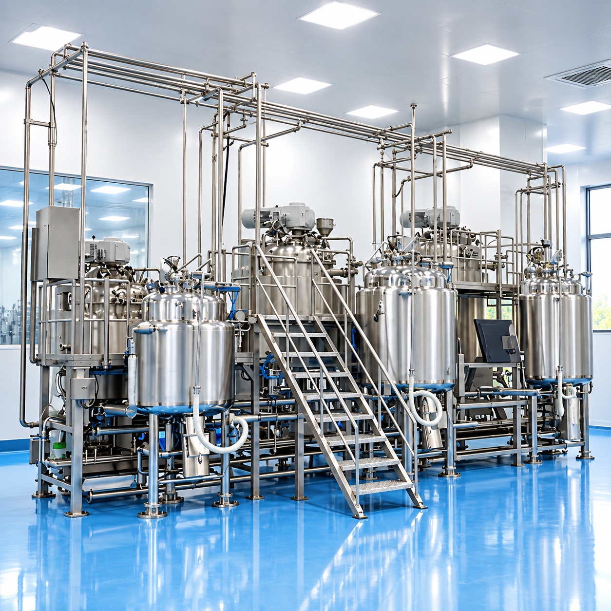 Custom Cosmetic Manufacturing Plant Manufacturers in Pune by Alfatech Industries India Pvt. Ltd