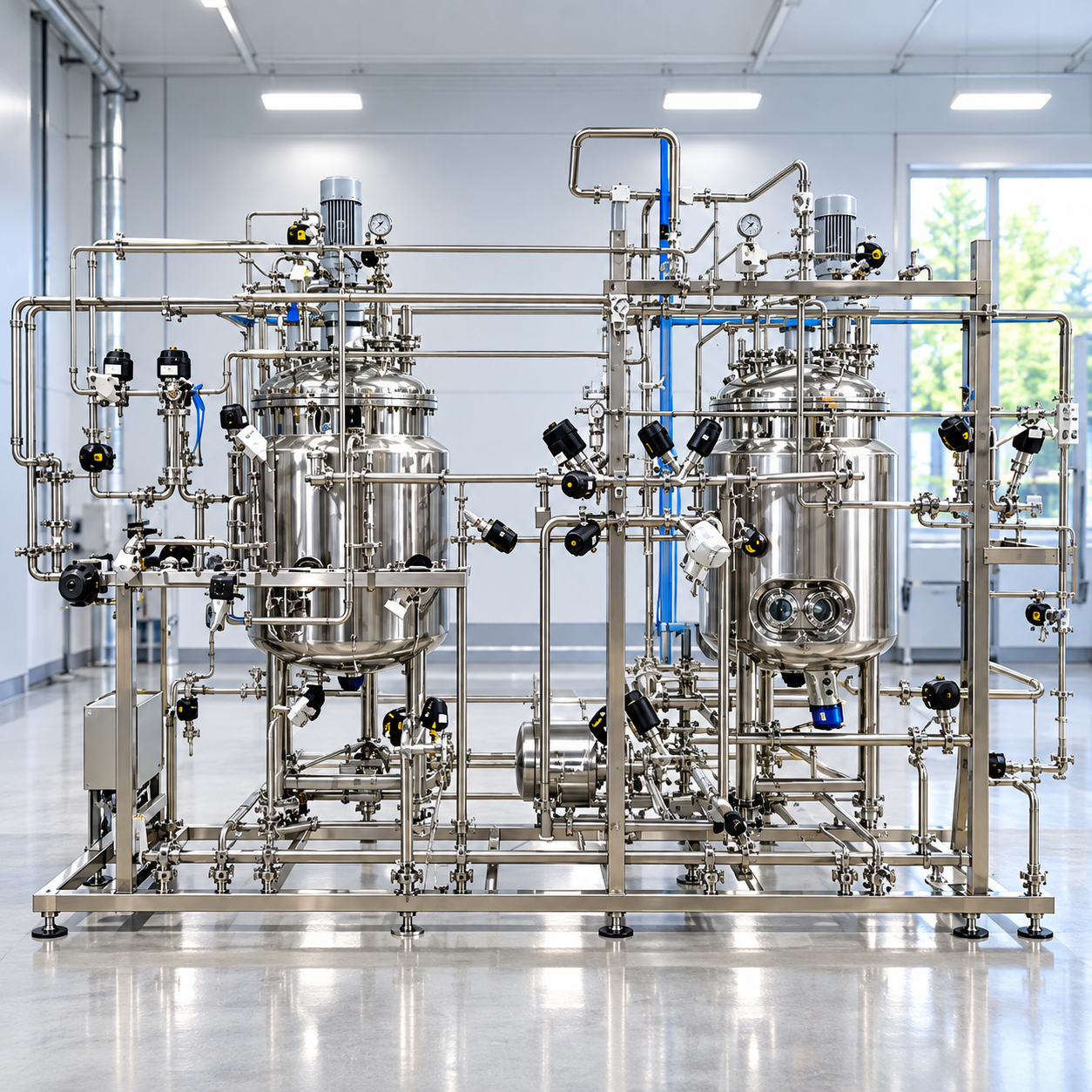 Sterile Injectable Manufacturing Plant Manufacturers in India by Alfatech Industries India Pvt. Ltd.