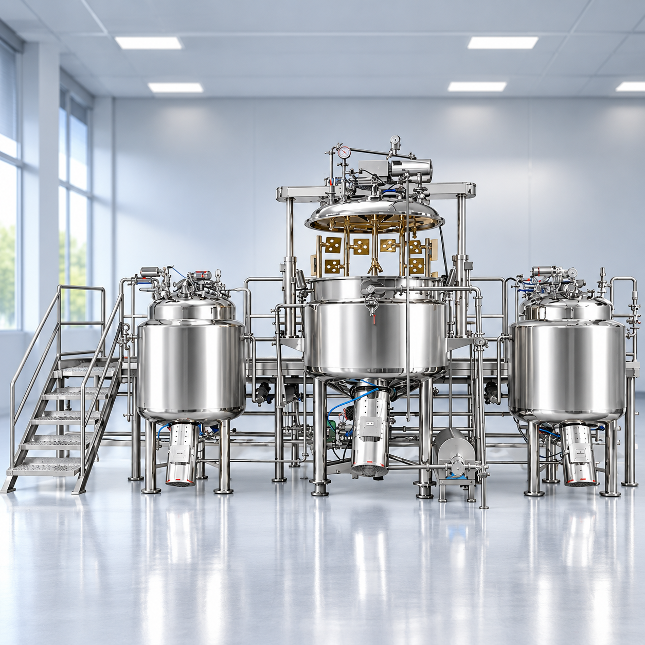 Advanced Ointment Manufacturing Plant Manufacturers in India by Alfatech Industries India Pvt. Ltd